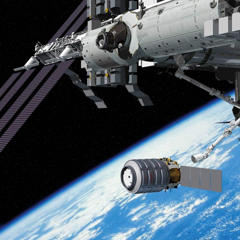 Space Station Traffic Jam Delays 1st Arrival of New Private Cygnus Spacecraft